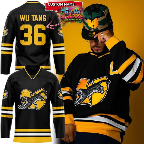 Wu-Tang Clan Tiger 36 Chambers Limited Edition Custom Hockey Jersey