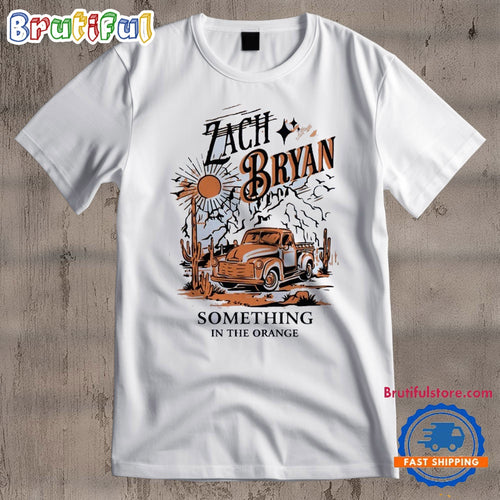 Zach Bryan Some Thing In The Orange 2024 Tour T Shirt