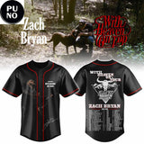 Zach Bryan The With Heaven On Tour 2026 Baseball Jersey