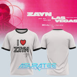 Zayn Live in Las Vegas Limited Edition Shirt 2026