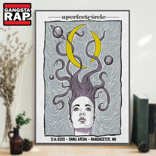 A Perfect Circle SNHU Arena Manchester, NH May 15 2025 Concert Poster Canvas Art