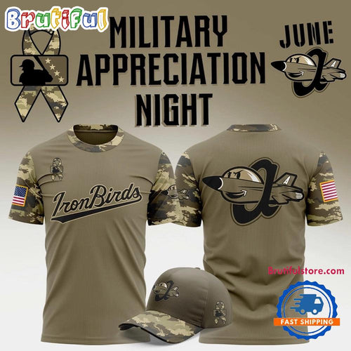 Aberdeen IronBirds Military Appreciation Night 2025 Limited Edition 3D Shirt