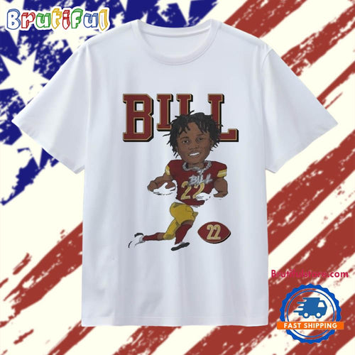 Jacory Jacory Croskey-Merritt BILL Washington Commanders Caricature #22 T Shirt