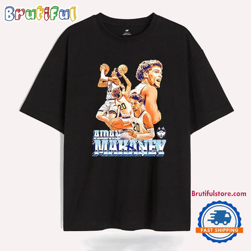 Aidan Mahaney UConn Huskies Graphics T Shirt