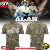 Alan Jackson 2026 Premium Last Call The Finale Camo T Shirt