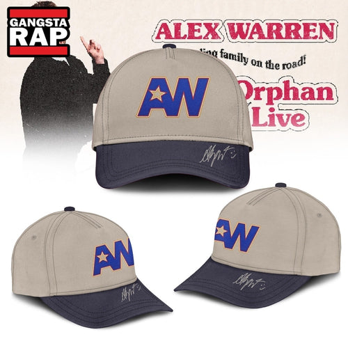 Alex Warren’s Little Orphan Alex Tour 2026 Cap , Trendy Music Baseball Cap