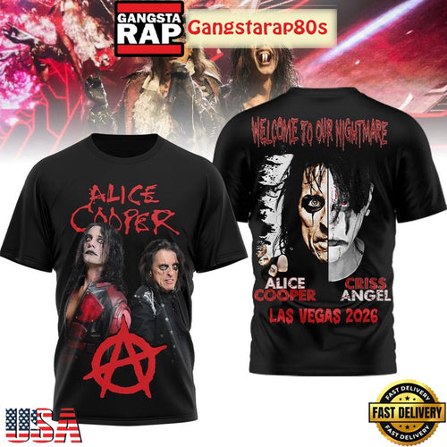 Alice Cooper Welcome To Our Nightmare T Shirt