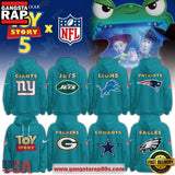 All NFL Team x Toy Story 5 Unique Design Unisex Hoodie