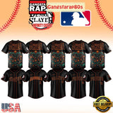 All Team MLB x Demon Slayer Kimetsu No Yaiba Special Baseball Jersey