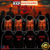 All Team NFL x Stranger Things 5 Last Season 2025 Unisex Hoodie