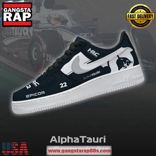 AlphaTauri Formula 1 Air Force 1 Running Sneakers Shoes