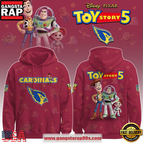Arizona Cardinals NFL x Toy Story 5 Limited Edition Hoodie Shirt
