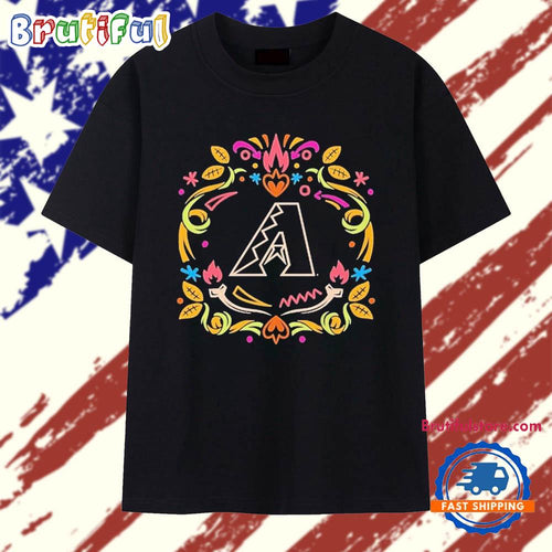 Arizona Diamondbacks Dia de los Muertos MLB Celebration 2025 Vintage T Shirt