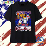 Arizona Wildcats’ 2026 Big 12 Tournament Champions mascot trophy T Shirt