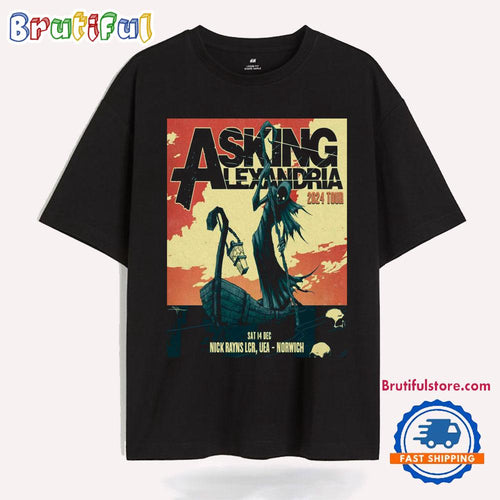 Asking Lexandria Fall Tour Dec 12 2024 T Shirt