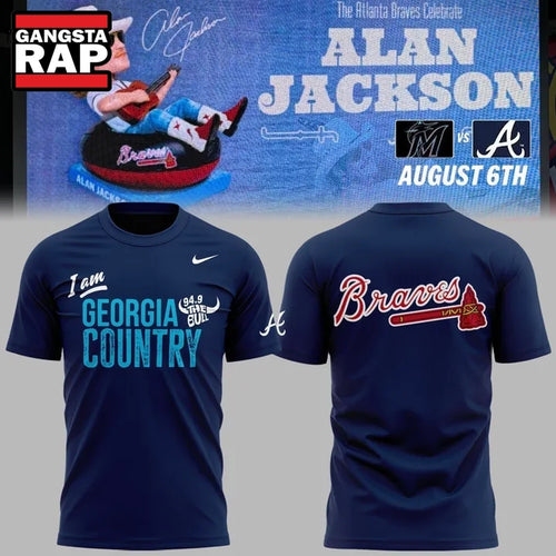 Atlanta Braves Alan Jackson Celebration Night 2026 Limited Edition 3D Shirt , Music Trend Shirt