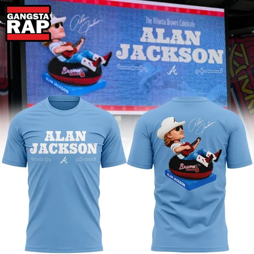 Atlanta Braves Alan Jackson Celebration Night 2026 T Shirt , Music Trend Shirt