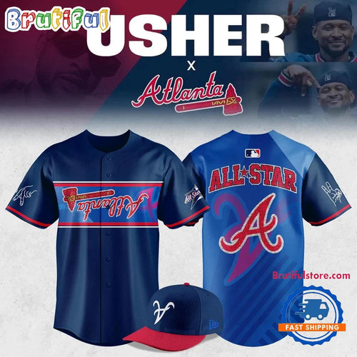 Atlanta Braves Usher 2025 MLB All-Star Game Limited Edition Jersey