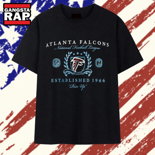 Atlanta Falcons Est 1966 Rise Up National Football League T Shirt