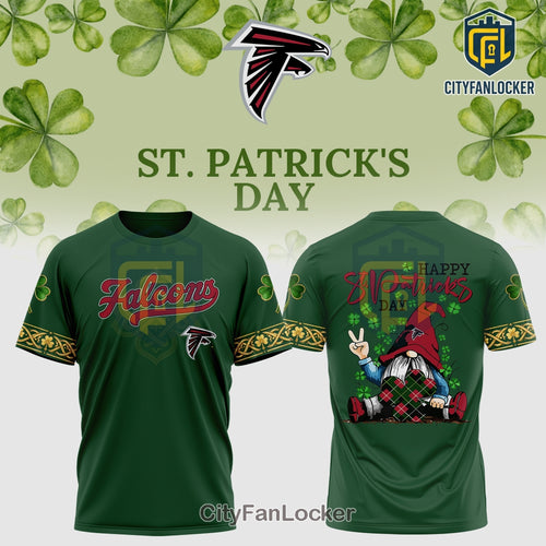 Atlanta Falcons St. Patrick’s Day Graphic Hoodie