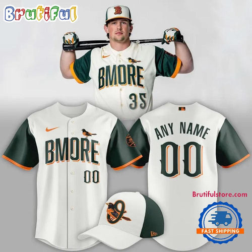 Baltimore Orioles Camden Yards City Connect Uniform Baseball Jersey
