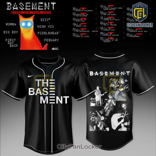 Basement WIRED USA Tour 2026 Limited Edition Baseball Jersey