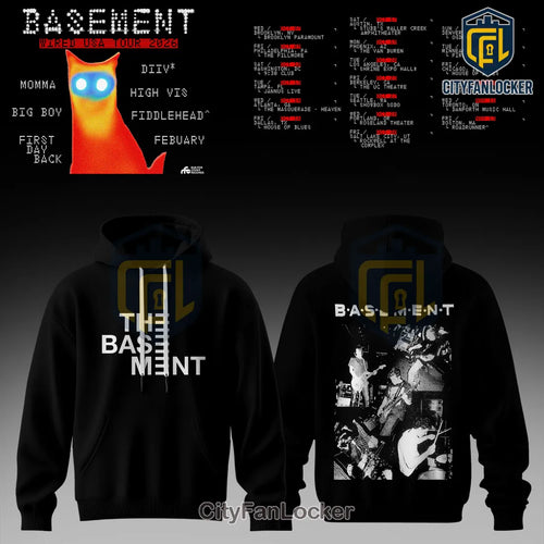 Basement WIRED USA Tour 2026 Limited Edition Pullover Hoodie