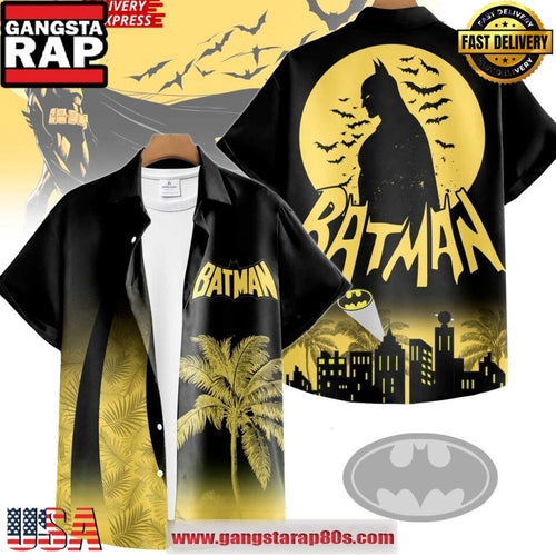 Batman Gotham Nights Special Edition Aloha Hawaiian Shirt