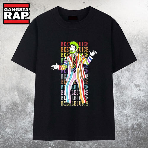 Beetlejuice Rainbow Suit Pride T Shirt
