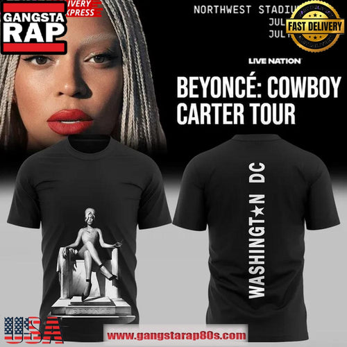 Beyonce x Washington DC 2025 Black Special Unisex T-Shirt