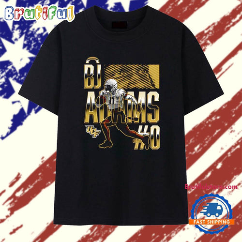 BJ Adams Central Florida Football NCAA Caricature T Shirt