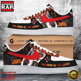 Black Sabbath Rock Music 2025 Tour Air Force 1 Sneaker Shoes