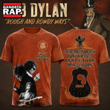 Bob Dylan HOT NEW 3D SHIRT , Music Trending 3D Shirt