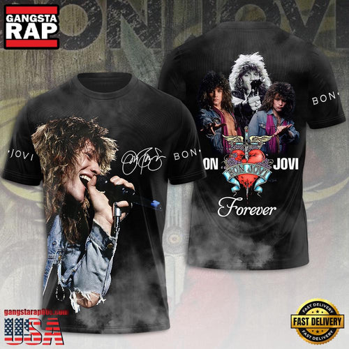Bon Jovi Autograph Edition Classic Unisex T Shirt