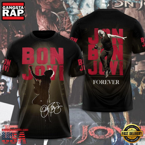 Bon Jovi Concert Memorabilia Graphic Unisex T Shirt