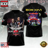 Bon Jovi Experience 30Th Anniversary One Wild Night Unisex T Shirt