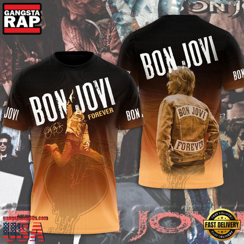 Bon Jovi Legendary Hits Tribute Unisex T Shirt