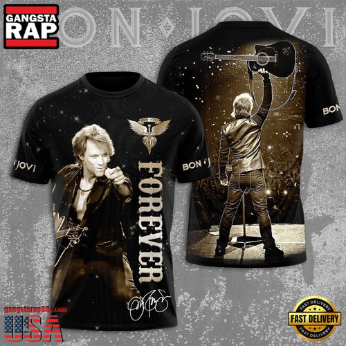 Bon Jovi Limited Edition Collectors Unisex T Shirt