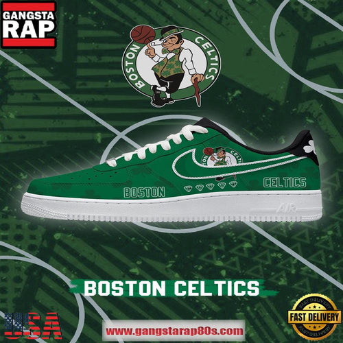 Boston Basketball NBA New Version Nike Air Force 1 Shoes Running Sneakers