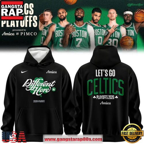 Boston Celtics Different Here Playoffs 2026 Limited Edition Hoodie