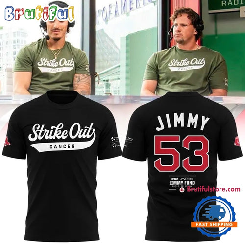 Boston Red Sox Strike out cancer 2026 Limited Edition 3D Shirt