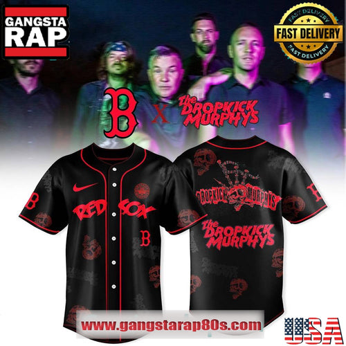 Boston Red Sox x Dropkick Murphys Limited Edition Baseball Jersey