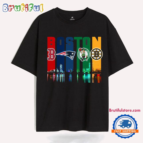 Boston Sports My City My Team 2025 T Shirt