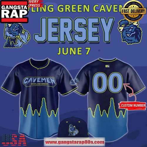 Bowling Green Cavemen 2025 Custom Baseball Jersey Shirt
