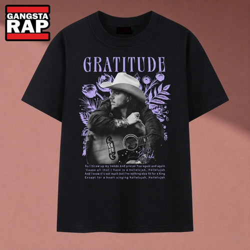 Brandon Lake Gratitude Lyric Graphic Worship Music T Shirt, Music 2D Shirt