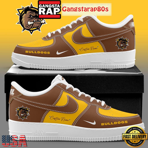 Brantford Bulldogs Hockey New Season 2026 Custom Air Force 1 Running Sneakers Shoes