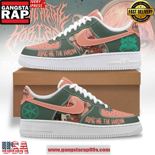 Bring Me The Horizon Lost Special Edition Air Force 1 Running Sneakers Shoes