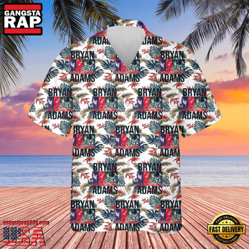 Bryan Adams 2025 Trendy Music Hot Summer Aloha Shirt Shirt