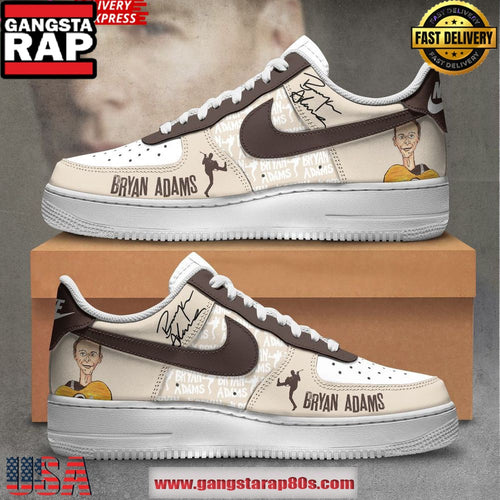 Bryan Adams Limited Edition Air Force 1 Sneakers Shoes