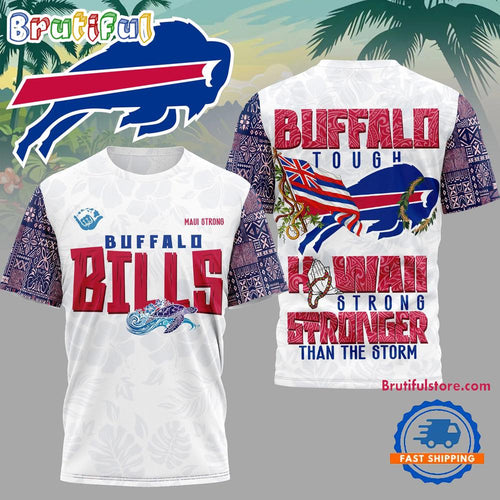 Buffalo Bills 2026 NFL Hawaii Strong Limited Edition 3D Shirt